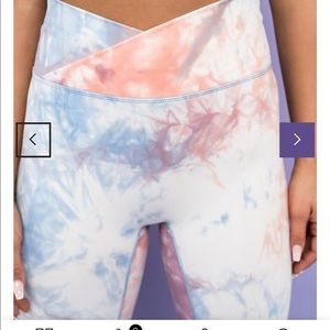 Kamo Fitness Luna Leggings 25" - Pastel Tie Dye